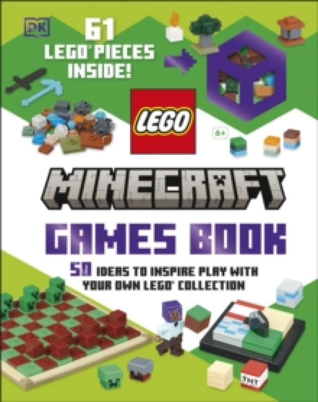 Image of LEGO Minecraft Games Book : 50 Fun Ideas to Play with Your LEGO Collection! Hardback