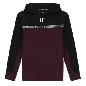 Image of 11 Degrees Taped OTH Hoodie - Red
