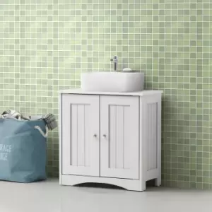 Image of Timber Art Design UK - Bathroom Under Sink Cabinet - Grey