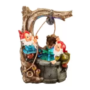 Image of Garden Gear Serenity Gnome Wishing Well Water Feature