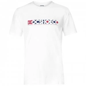 Image of DC Program SS T Shirt Mens - White