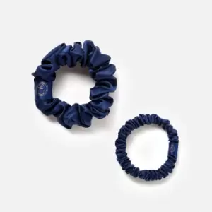 Image of Silk Srunchie - Midnight Blue