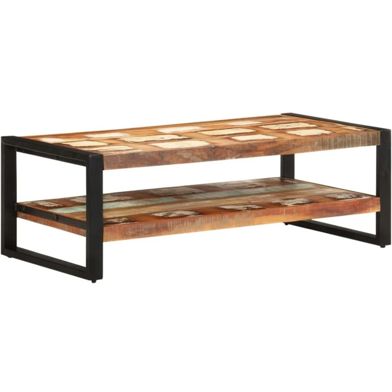 Image of VIDAXL Coffee Table 120x60x40cm Solid Reclaimed Wood Vidaxl 8720286447543