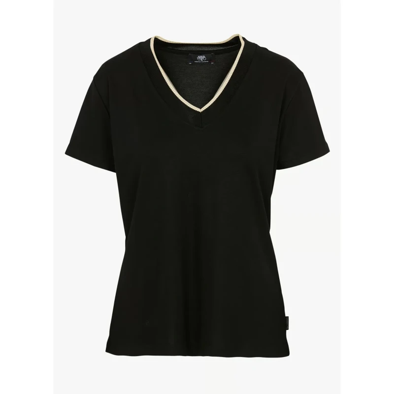 Image of Le Temps des cerises Womens T-Shirt Le Temps des cerises Fuka Noir Female L