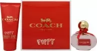 Image of Coach Poppy Gift Set 100ml Eau de Parfum + 100ml Body Lotion