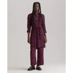 Image of Gant Collar Heart Dress - Blue