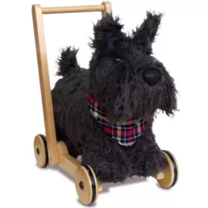 Image of Little Bird Told Me Scottie Dog Push Along Baby Walker