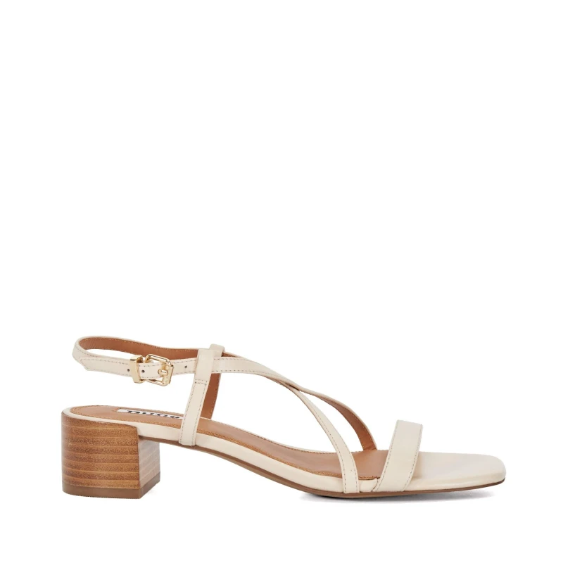 Image of Dune London Jaskell Sandals Ecru female 4 (37)