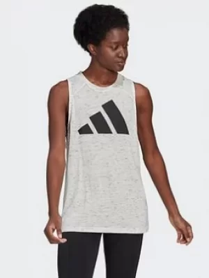 Image of adidas Sportswear Winners 2.0 Tank Top, Green, Size S, Women