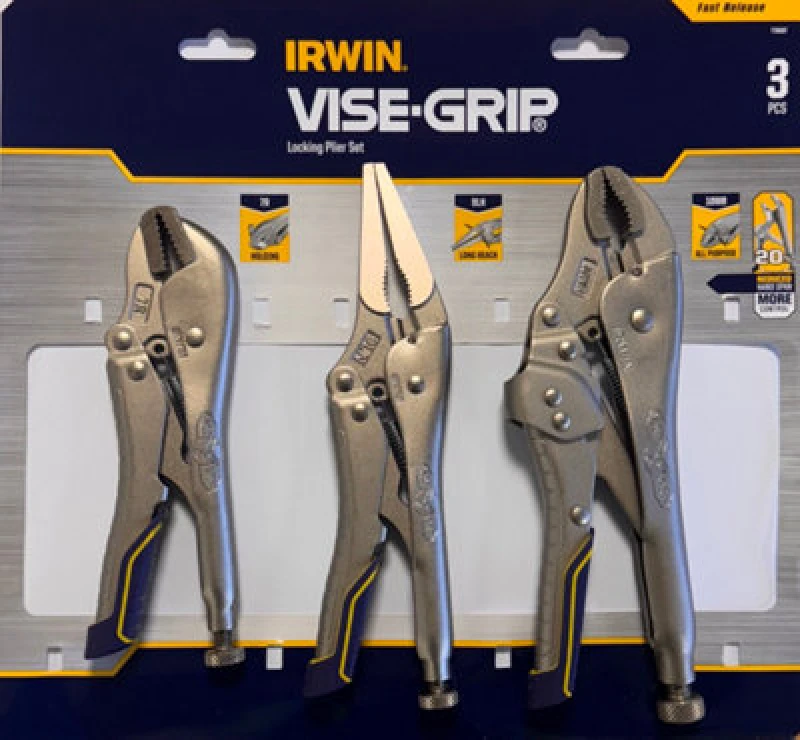 Image of Vise-Grip 3 Piece Fast Release Locking Plier Set T76KBT