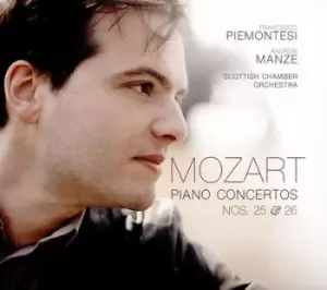 Image of Mozart Piano Concertos Nos 25 & 26 by Wolfgang Amadeus Mozart CD Album