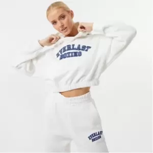 Image of Everlast Cropped Hoody - White