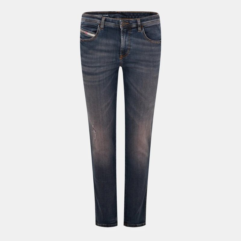 Image of Diesel Womens Skinny Jeans Blue Denim female 23 L32