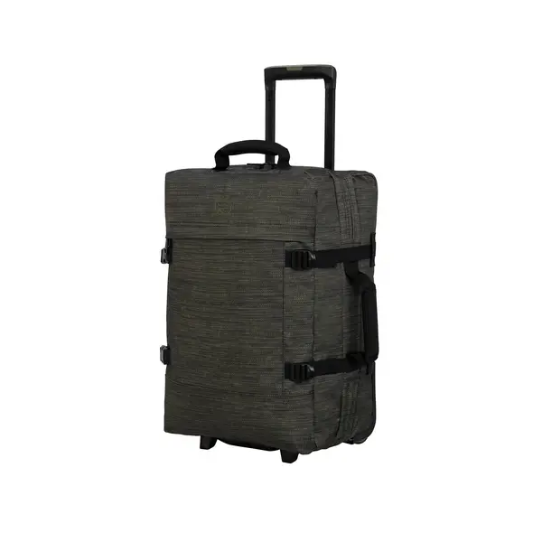 Image of IT Luggage Maputo IL15401 Soft Shell Small Dark Green Cabin Suitcase