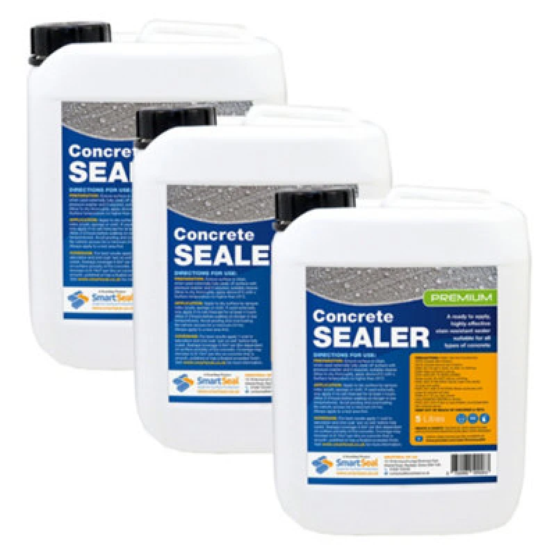 Image of SMARTSEAL Smartseal - Premium Concrete Sealer - (Internal & External) - 3 x 5 Litres SM-PREMCONC-3X5