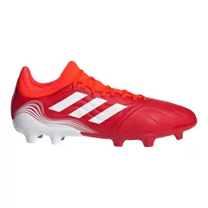 Image of adidas Copa Sense.3 Turf Boots, Red/White/Orange, Size 2