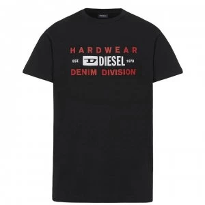 Image of Diesel Hardware T Shirt - Black 900