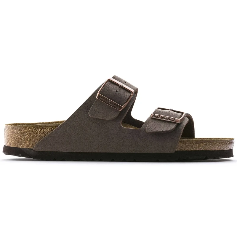 Image of Birkenstock Sandals Birkenstock Arizona Birko-Flor Birkibuc Marron Unisex 35