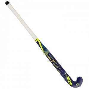 Image of Slazenger Ikon Comp Hockey Stick Juniors - Blue/Yellow