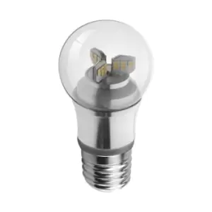 Image of Kosnic 5.5W KTC LED ES/E27 Golf Ball Warm White - KTC5.5GLF/E27-SLV-N27