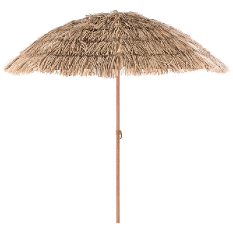 Image of Beliani Market Parasol 175cm Civetta Natural