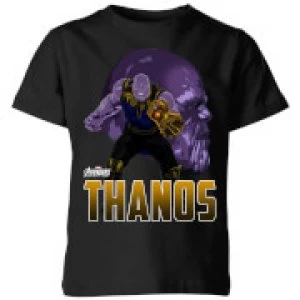 Image of Avengers Thanos Kids T-Shirt - Black - 7-8 Years