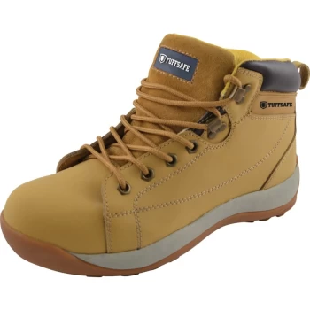 Image of BBH04 Mens Honey Nubuck Hiker Safety Boots - Size 11