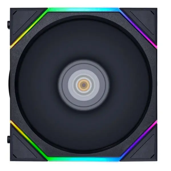 Image of Lian Li UNI FAN TL 120mm Reverse Single Pack - Black - 12RTL1B