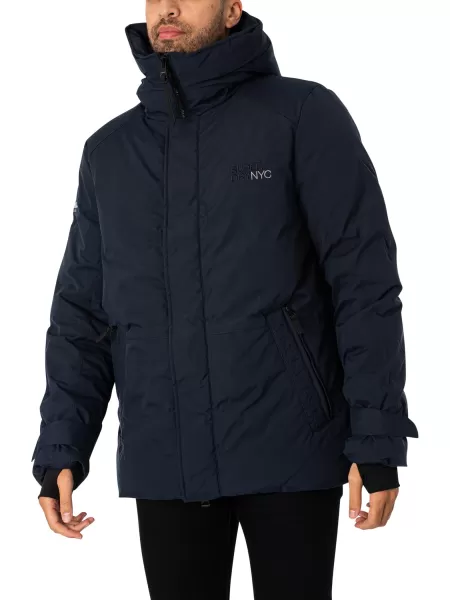 Image of City Padded Wind Parka Jacket