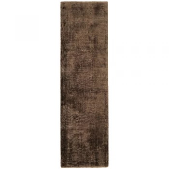 Image of Asiatic Blade Runner Floor Rug - 66 x 240cm - Chocolate