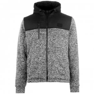 Image of Everlast Lined Zip Jacket - Black/Blk Marl
