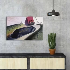 Image of FAMOUSART-037 Multicolor Decorative Canvas Painting