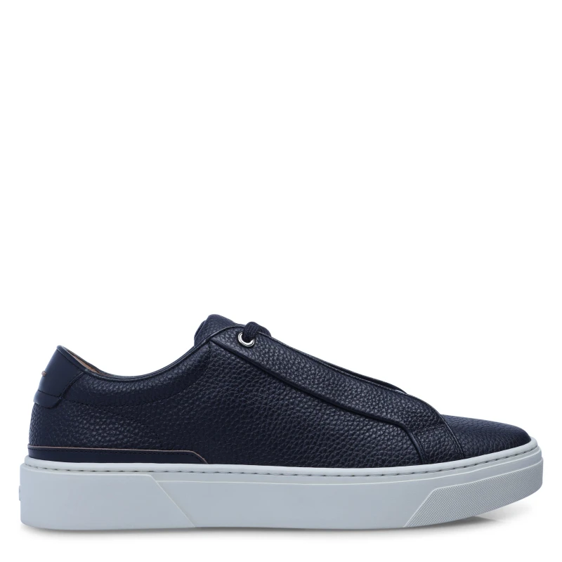 Image of Boss Mens Gary Low-Top Trainers Dark Blue male 6 (40)
