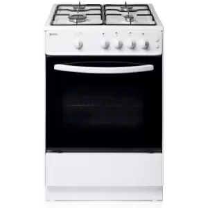 Image of Haden HGS60W 60cm Freestanding Single Cavity Gas Cooker - White