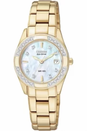 Image of Ladies Citizen Regent Diamond Watch EW1822-52D