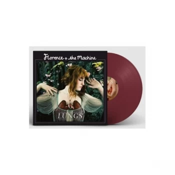 Image of Florence + The Machine - Lungs Burgundy Vinyl