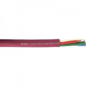Image of AV cable Red VanDamme 268 314 020