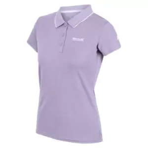 Image of Regatta Womens Maverick V Polo T-Shirt - Purple