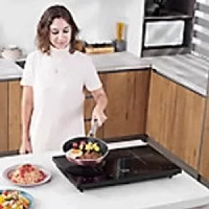 Image of Homcom Portable Induction Cooker Crystal Black