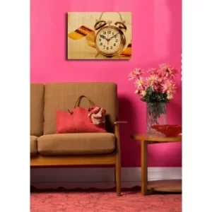 Image of 3040CS-84 Multicolor Decorative Canvas Wall Clock