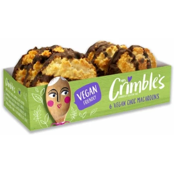 Image of Vegan Choc Macaroons - 195g - 700600 - Mrs Crimbles