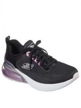 Image of Skechers Skech-Air Stratus Glamour Tour Trainers - Black/Pink
