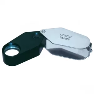 Image of RoNa 450515 Folding Magnifier With LED 10 x 21mm