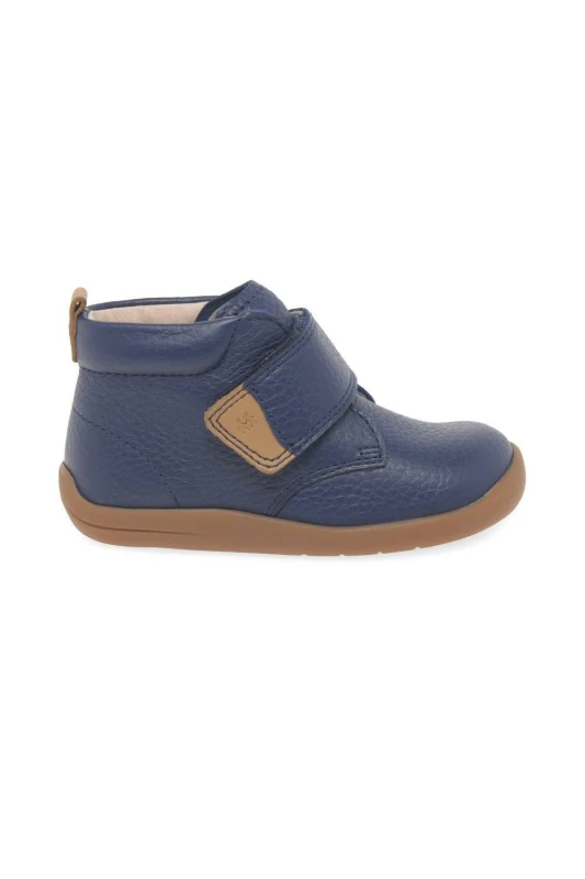 Image of Start Rite Boy's 'Totter' First Boots in Mid Navy Size: Infant 4.5F Mid Navy Male Infant 4.5F