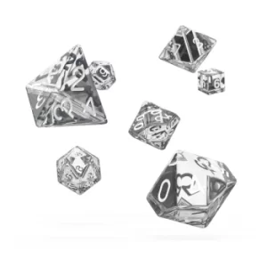 Image of Oakie Doakie Dice RPG Set (Translucent Clear)