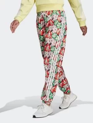 Image of adidas Marimekko X Tracksuit Bottoms, White/Multi, Size 2Xs, Women