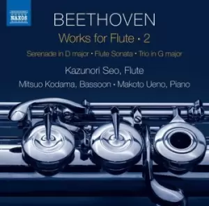 Image of Beethoven Works for Flute - Volume 2 by Ludwig van Beethoven CD Album