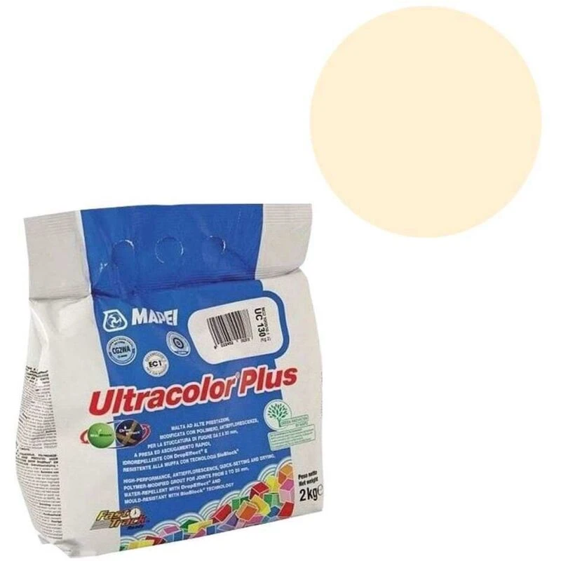 Image of MAPEI Mapei Ultracolor Plus Grout 131 Vanilla 2kg BMU131P