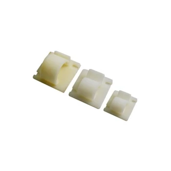 Image of WOT-NOTS Cable Clips - Self Adhesive - Natural - 7.5mm - Pack Of 2 - PWN606