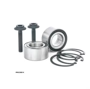 Image of RIDEX Wheel bearing kit 654W0718 Wheel hub bearing,Wheel bearing VW,AUDI,SKODA,PASSAT Variant (3B6),PASSAT Variant (3B5),PASSAT (3B3),PASSAT (3B2)